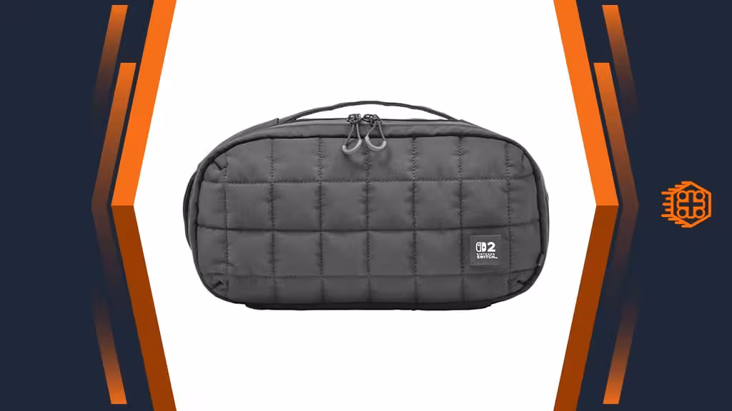 کیف Hori Puff Pouch مخصوص Nintendo Switch 2 – مشکی