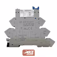 ماژول رله پی‌ال‌سی 230V تک کنتاکت 6 آمپر هونگفا 41F-1Z-C4-4-240