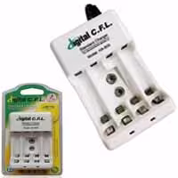 شارژر باتری 4 عددی قلم نیم قلم و کتابی CFL HA805