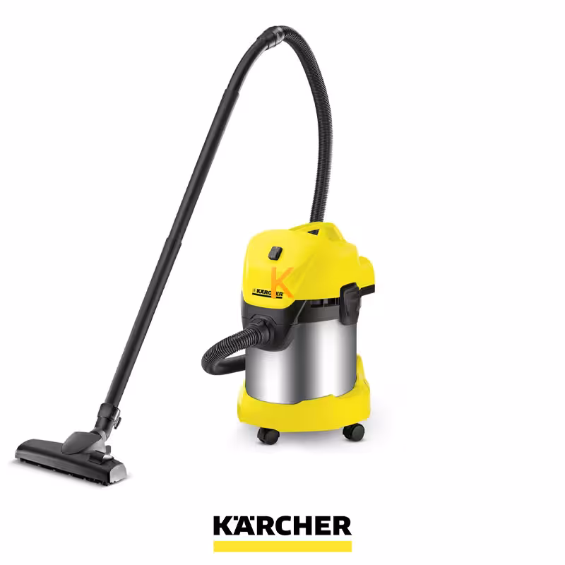 جارو برقی صنعتی آب و خاک مدل MV-3P کارچر