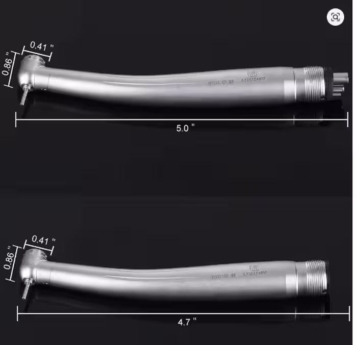 هندپیس پرسرعت JOY DENTAL با دکمه استاندارد، اسپری آب تکی، دو چهارم سوراخ - دندانپزشکی
