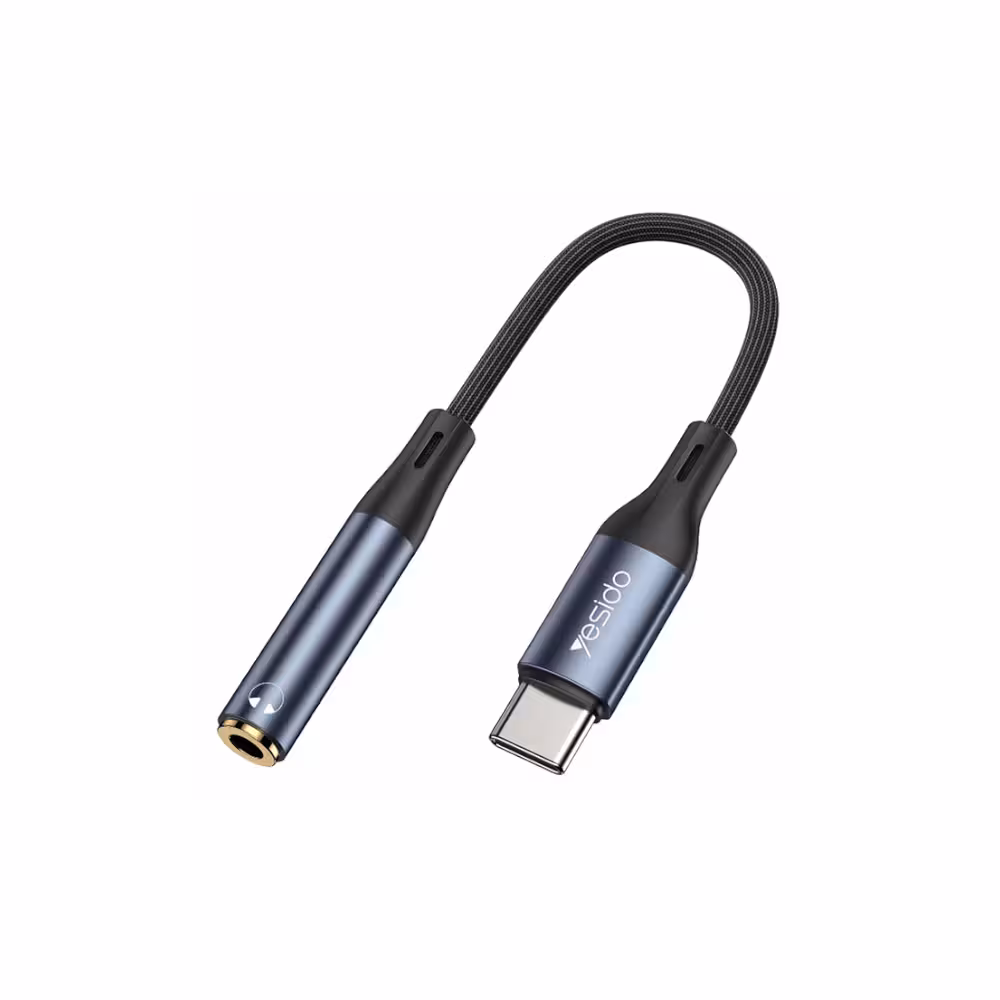 تبدیل Aux به تایپ سی یسیدو مدل YESIDO YAU38