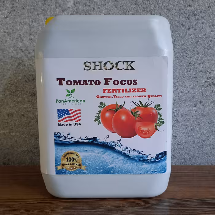 کود گوجه فرنگی شوک آمریکایی اصل مایع 5 لیتری 