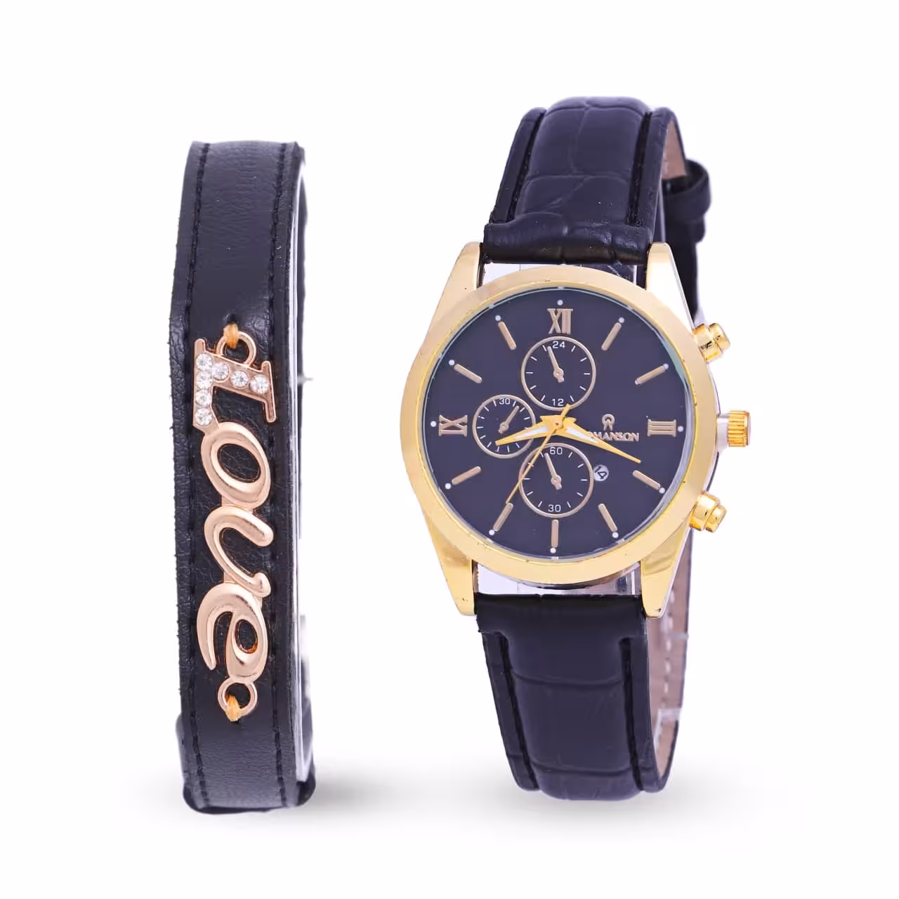 ‏‌‎ست_ساعتمچی Romanson و دستبند مدل 635