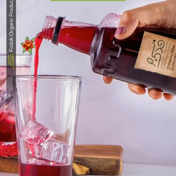 شربت آلبالو خانگی فدک (1کیلو)