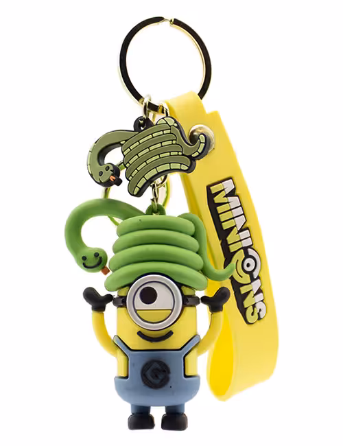 جاکلیدی سیلیکونی فانتزی طرح مینیون کازپلی مار