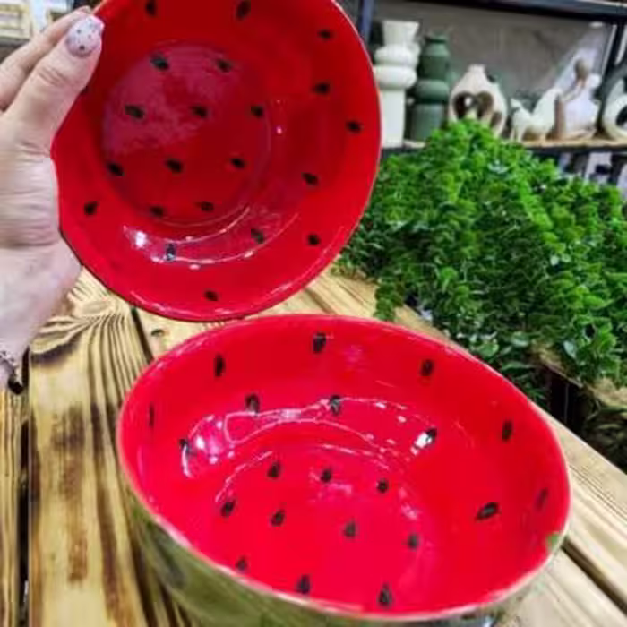 کاسه لبه ساده یلدایی