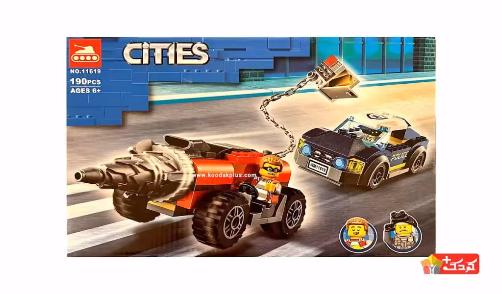 لگو دزد و پلیس مدل 11619