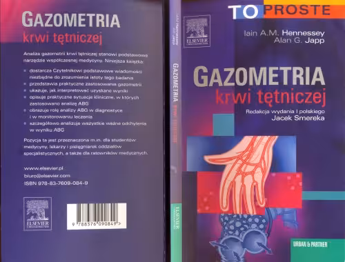 خرید و دانلود نسخه کامل کتاب Gazometria krwi tętniczej
