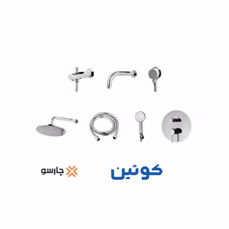 شیرآلات توکار کسری سری کوئین گرد Queen (Round)