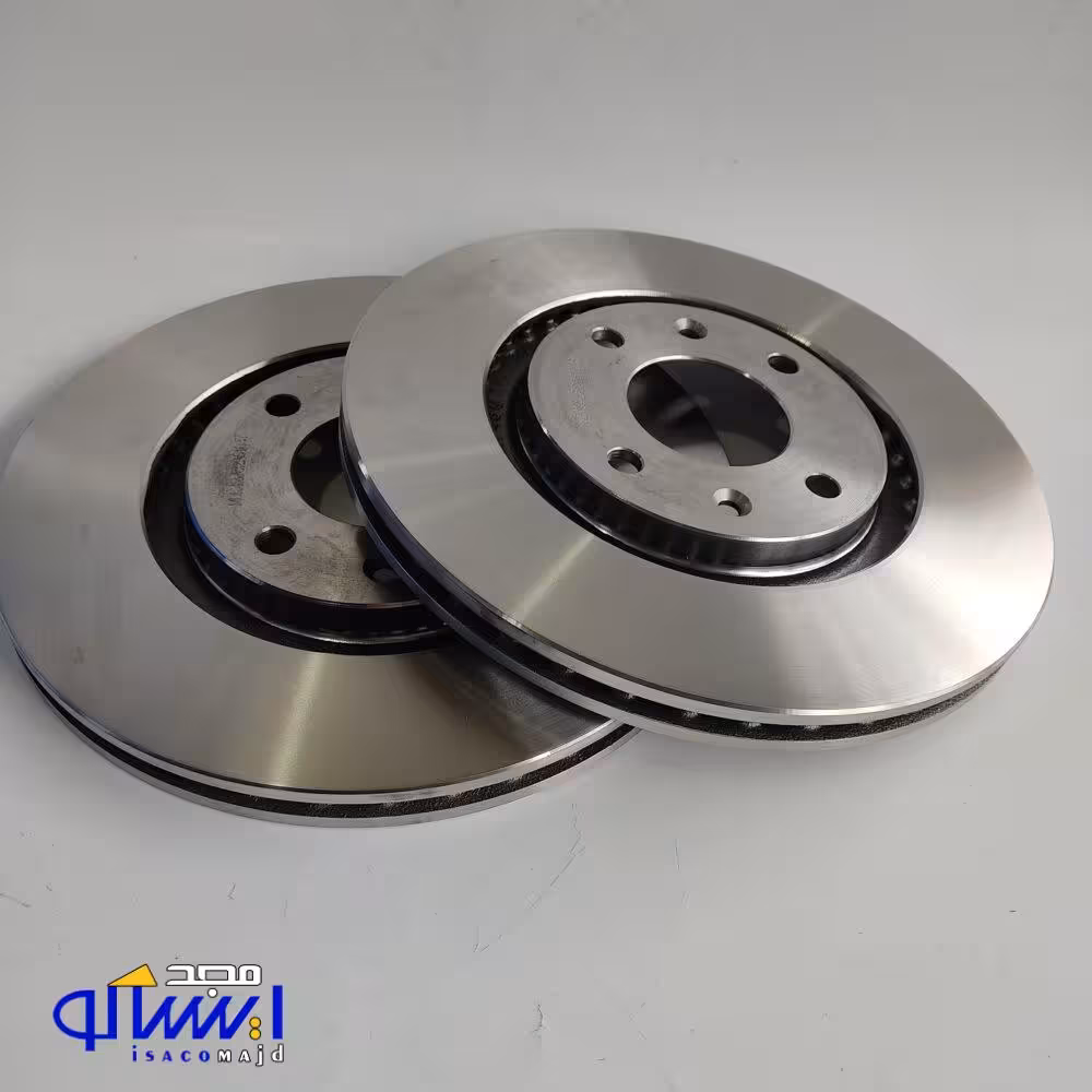 دیسک ترمز چرخ جلو سمند موتور ملی (EF7) (دست دو عددی) شرکتی ایساکو اصل 0670204507
