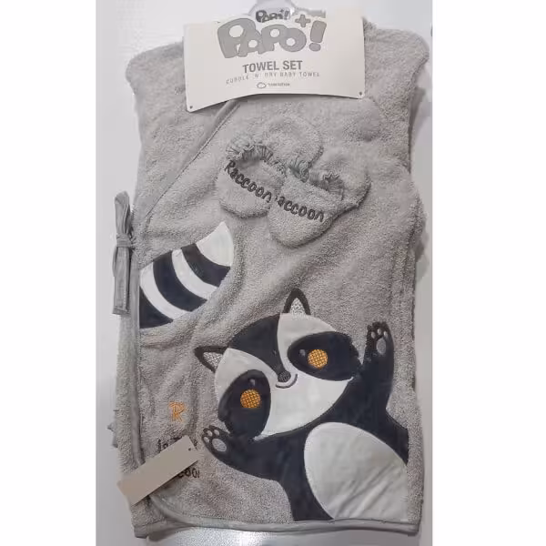 ست حوله نوزادی پاپو طرح کوالا