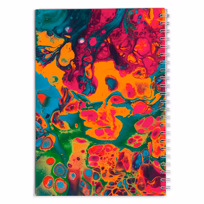 دفتر مشق آرت رنگی