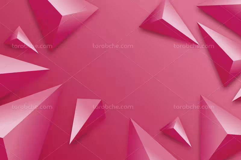 وکتور بک گراند صورتی 3 بعدی | گرافیک با طعم تربچه