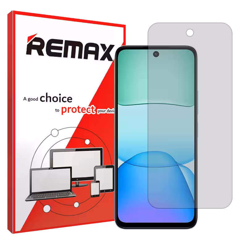 گلس شیائومی Redmi 13x مدل هیدروژلی شفاف برند ریمکس کد S
