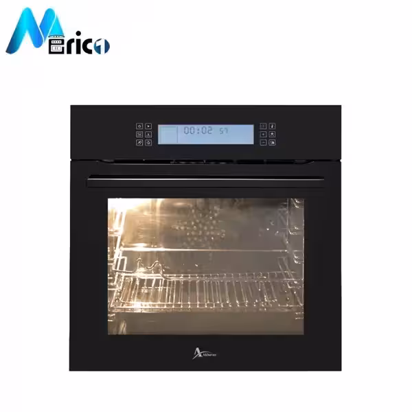 فر برقی اخوان کد F50pro شیشه مشکی پنل لمسی