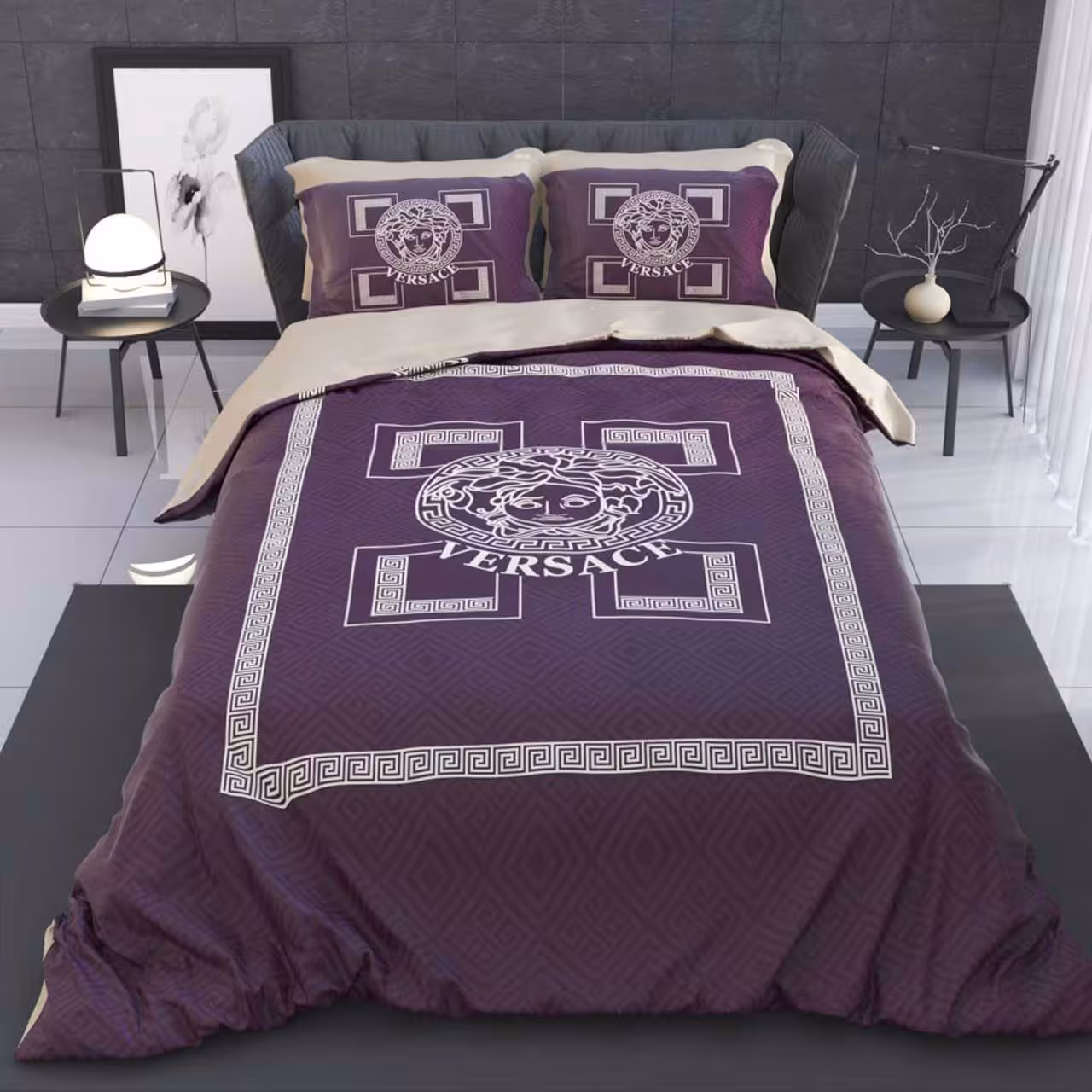 سرویس لحاف روتختی ترکسان کد D186 دو نفره 6 تکه