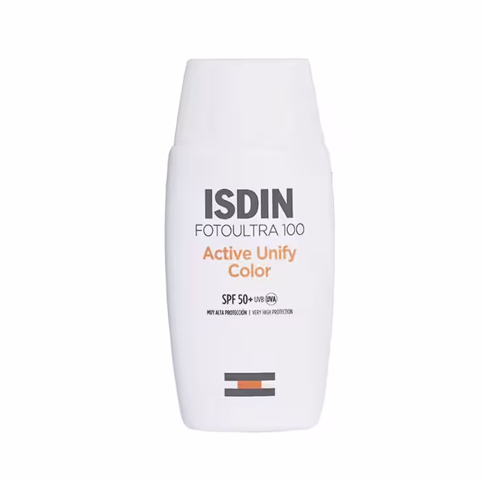ضد آفتاب اکتیو یونیفای ایزدین رنگی Isdin