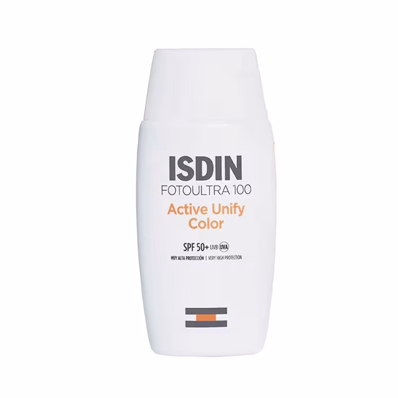 ضد آفتاب اکتیو یونیفای ایزدین رنگی Isdin