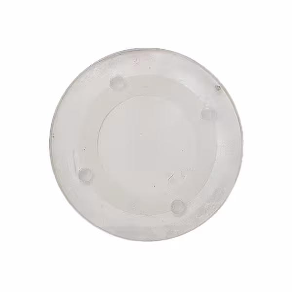 شیشه 3 میل گرد چهار سوراخه قطر 97 میلیمتر