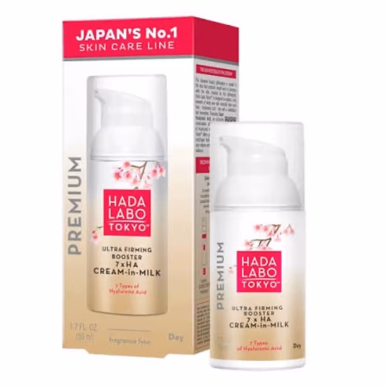 لوسیون آبرسان پوست هادا لابو مدل 7HA حجم‌ 50 میلی لیتر