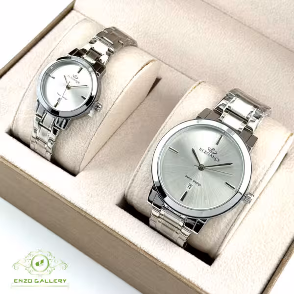 ساعت مچی الگانس فلزی ست جدید  eg171