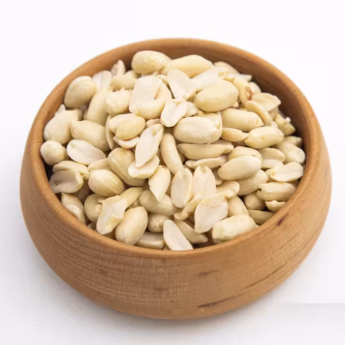 بادام زمینی بدون پوست خام