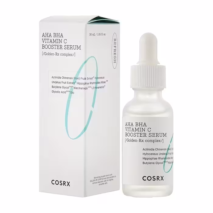 سرم AHA BHA و ویتامین C ( لایه بردار و روشن کننده)کوزارکسحجم30میل