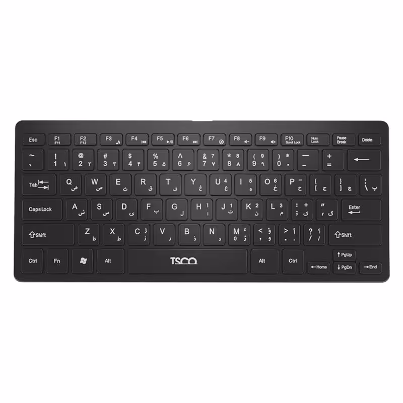کیبورد تسکو مدل TK 8044، سوییچ ممبران، Tenkeyless | کالا مکس