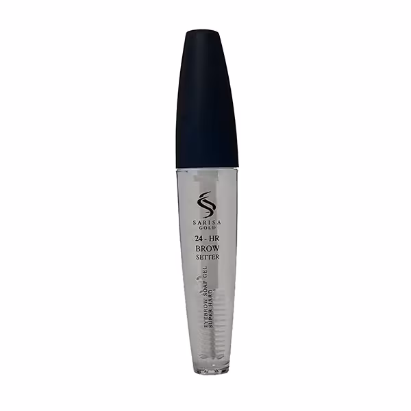 ژل صابون ابرو ساریسا گلد مدل 24 ساعته Sarisa gold Eyebrow Soap Gel Super Hard Brow Setter 24-Hr