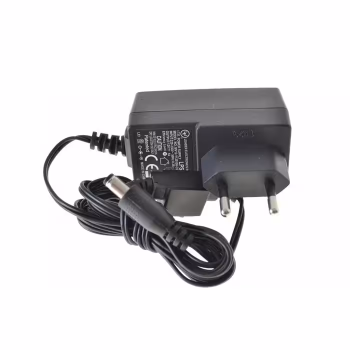 آداپتور دیواری 12 ولت 1 آمپر کلید دار فیش استاندارد 5.5 در 2.1 میلی متر