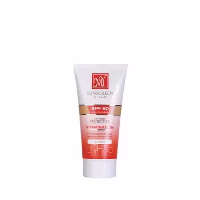 کرم ضد آفتاب رنگی SPF 60 مای 50 میل