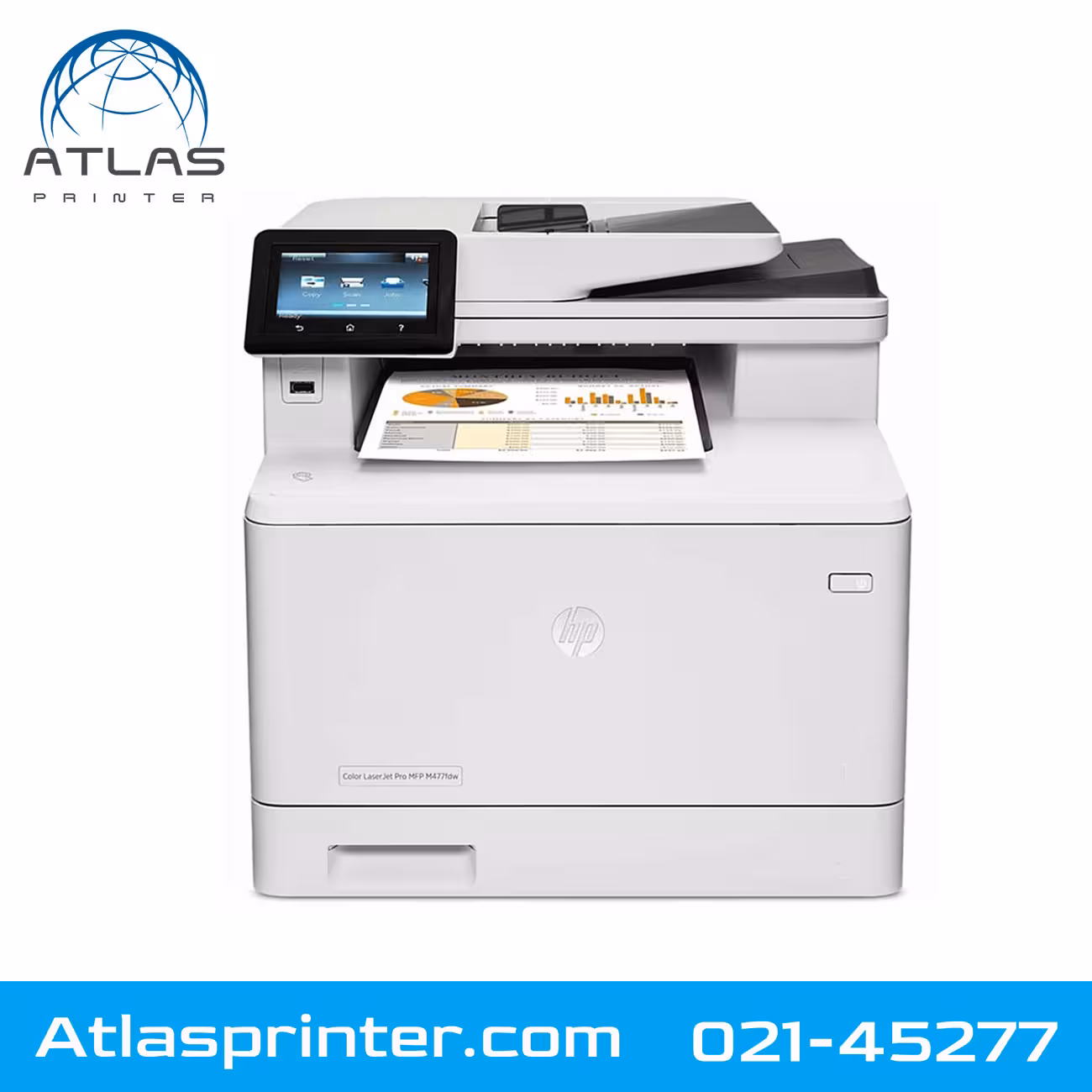 پرینتر چندکاره لیزری اچ پی مدل LaserJet Pro MFP M477fdw