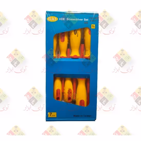 پیچ گوشتی 1000 ولت 7 عددی AKT مدل 65001
