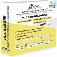 Microbiologist Exam Book Prometric Questions MCQ 2023