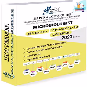 Microbiologist Exam Book Prometric Questions MCQ 2023
