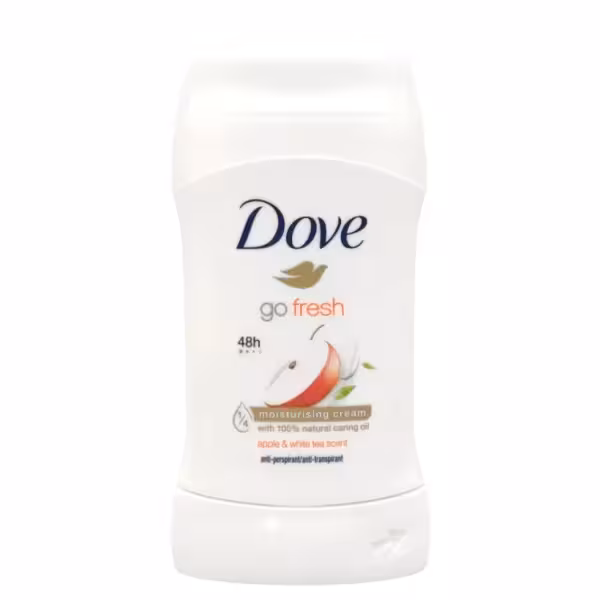 استیک دئودورانت ضد تعریق زنانه داو مدل GO FRESH رایحه سیب حجم 40 گرم