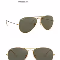 عینک اصل ایتالیایی مردانه 62mm Ray Banریبون  مدل  RB  3025  001