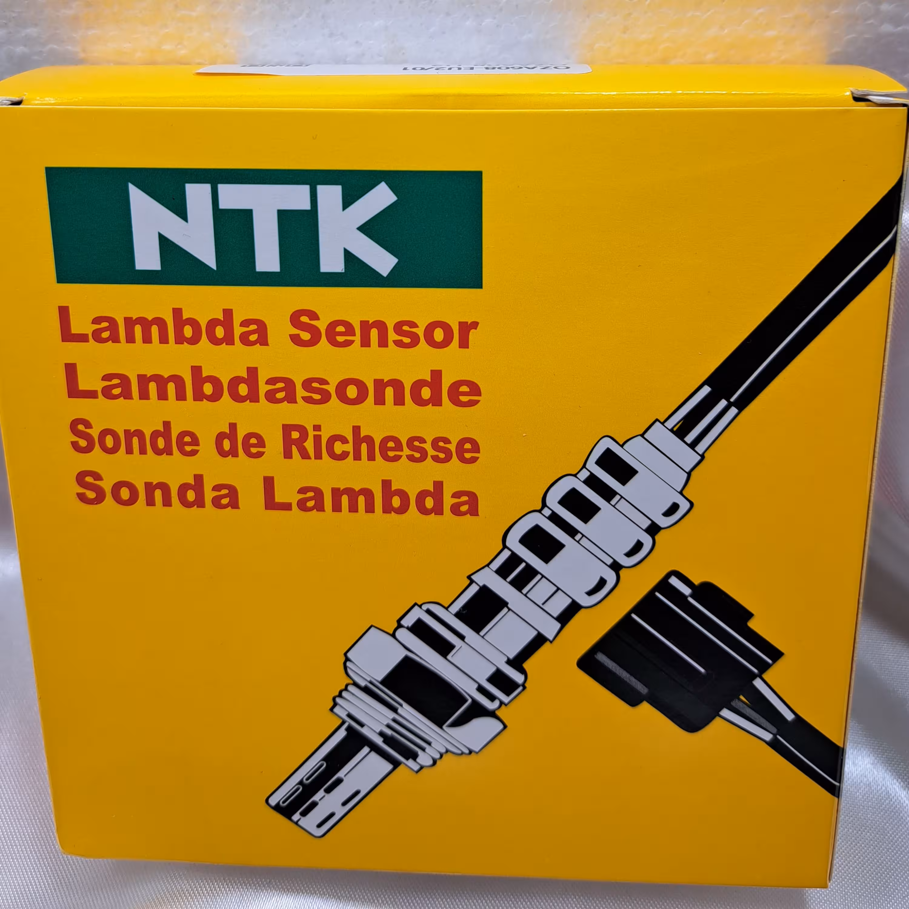 سنسور اکسیژن NTK اصل ژاپن چهار فیش 