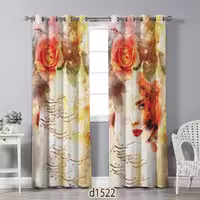 پرده چاپی طرح شعر d1522