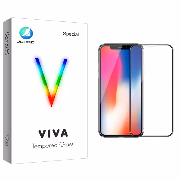 محافظ صفحه نمایش جانبو مدل Viva Glass مناسب برای گوشی موبایل اپل iPhone x