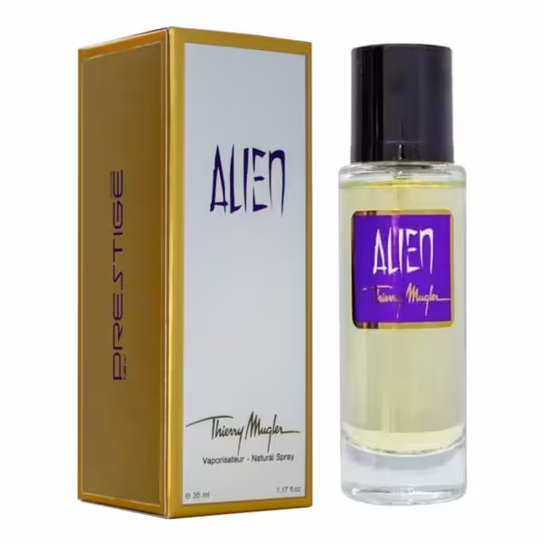 عطر جیبی زنانه پرستیژ مدل Alien حجم 35 میل
