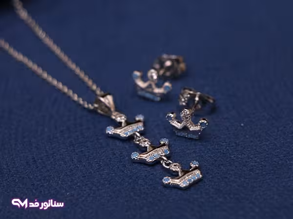 نیم ست وای اس ایکس طرح تاج N8106