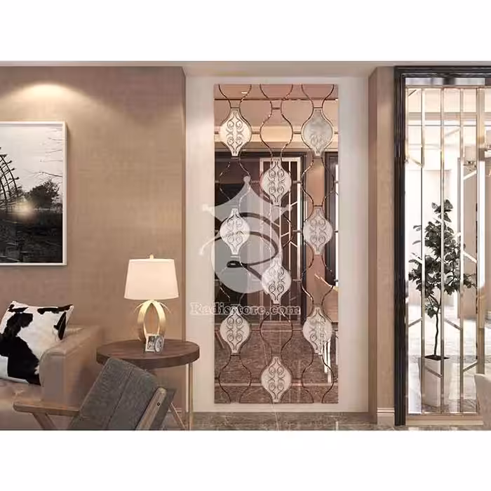 آینه دکوراتیو طرح شاران