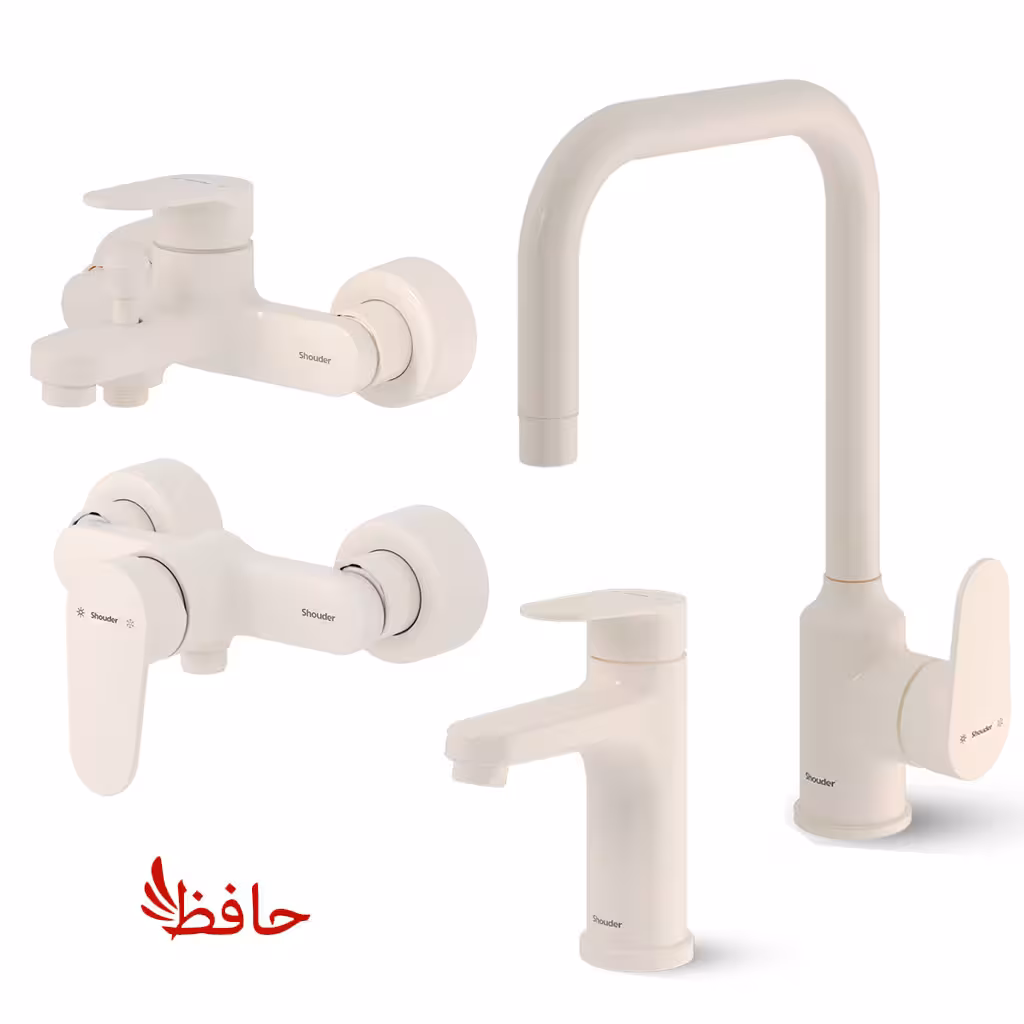 ست شیرالات شودر مدل آلپ شیری