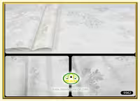 کاغذ دیواری آنجل مدرن داماسک طوسی