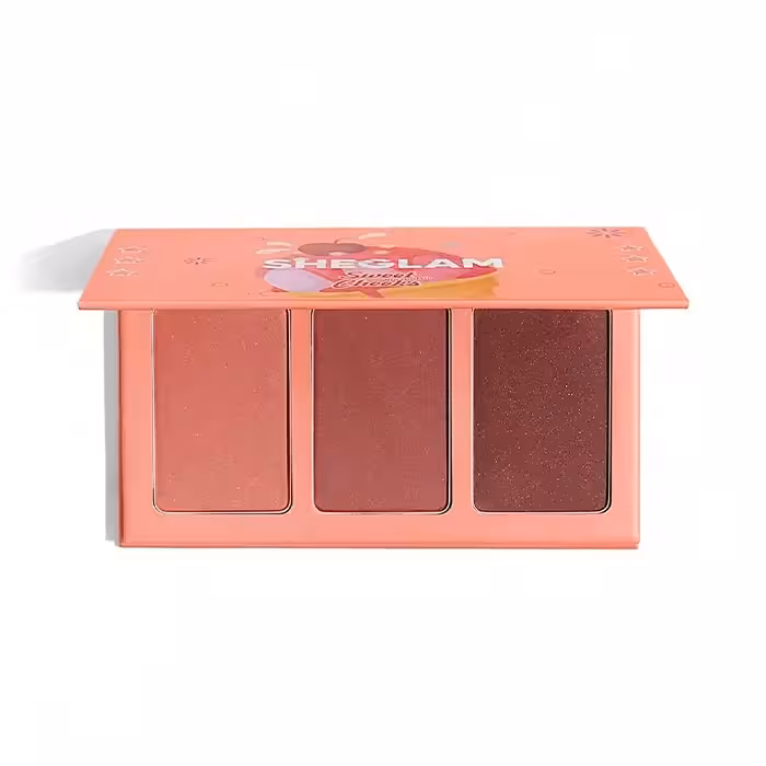 پالت رژ گونه شیگلم رنگ Sunset CruiseSWEET CHEEKS BLUSH TRIO-SUNSET CRUISE