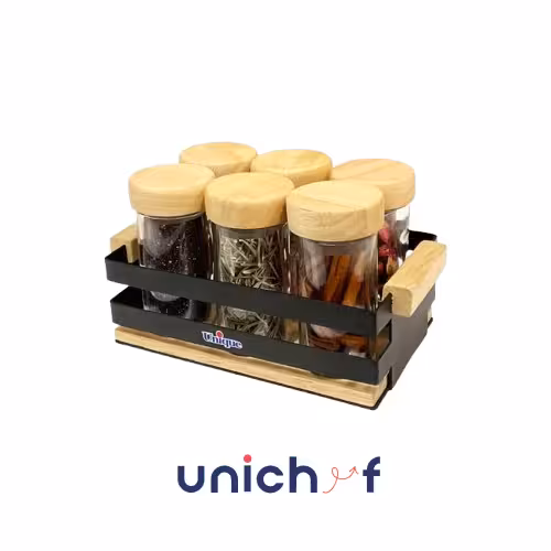 جاادویه فلزی دو ردیفه 6 عددی