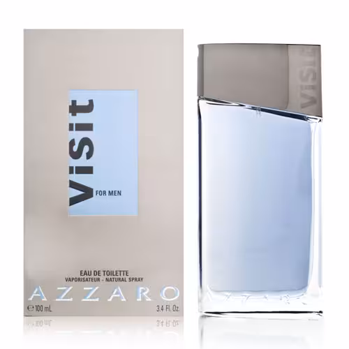 ادو تویلت مردانه آزارو مدل ویزیت فور من Visit For Men حجم 100 میلی لیتر | Azzaro Visit For Men Eau De Toilette For Men 100 ml