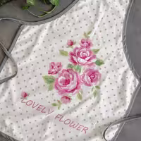 پیشبند مخمل ژاسمین- طرح 17